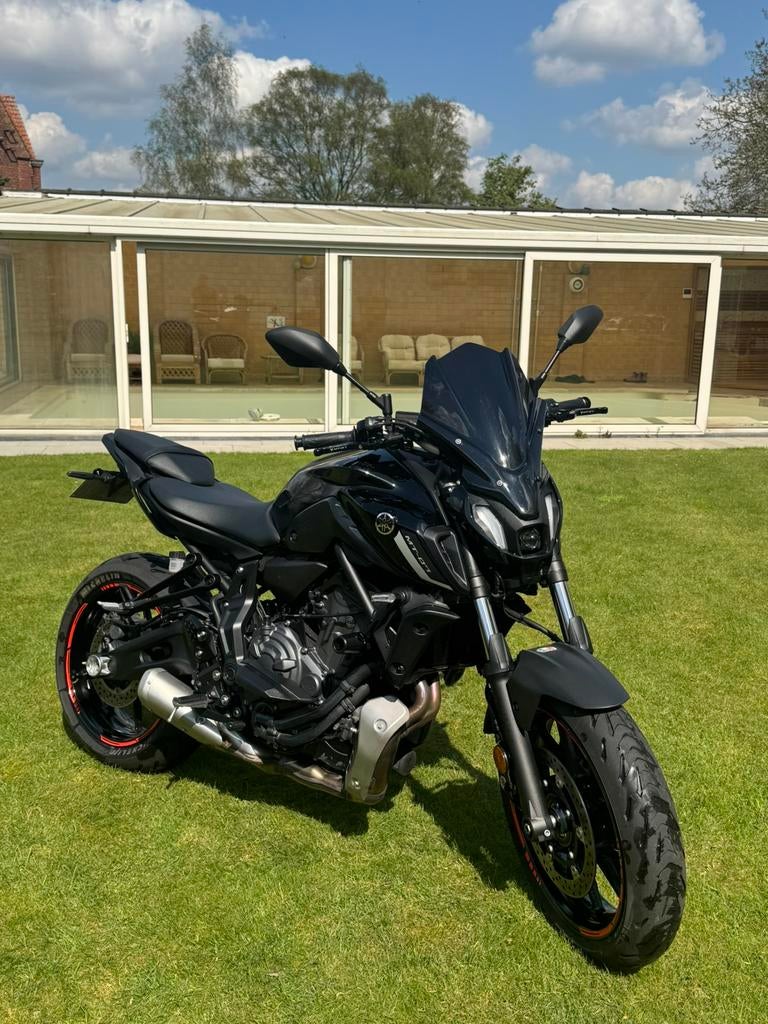 A2 Yamaha MT-07 perfect onderhouden, lage km, 700 cc, 2 cilinders, Nieuw, Particulier