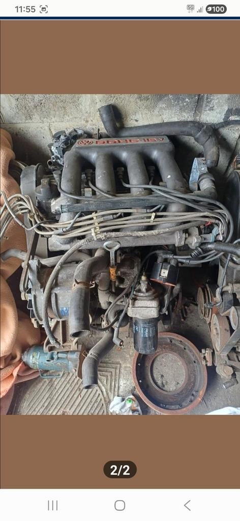 Vends moteur vw golf2 1.8 16v kr, Enlèvement