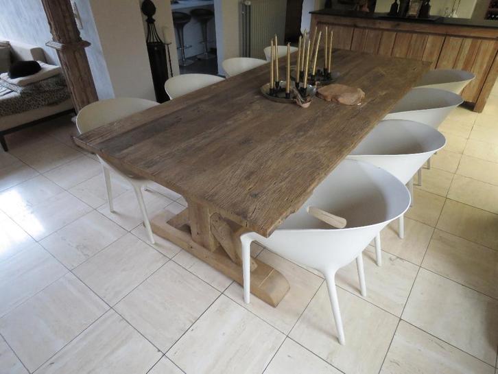 Monumentale eettafel oude eik, Antiek en Kunst, Antiek | Meubels | Tafels, Ophalen