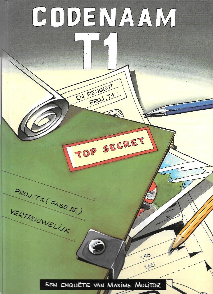 PEUGEOT "CODENAAM T1", Livres, Enlèvement ou Envoi, Comme neuf, Peugeot