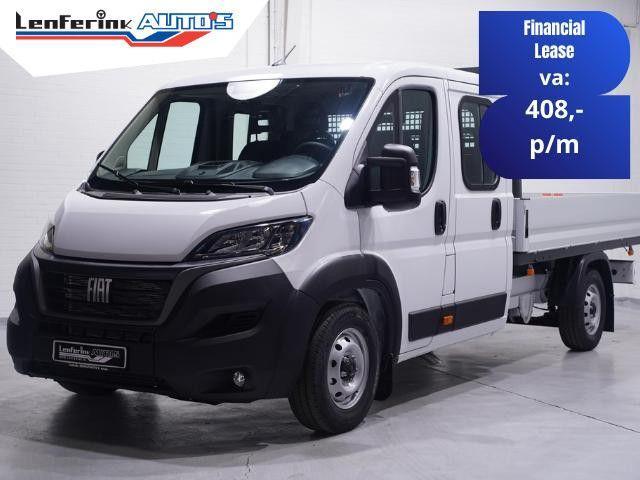 Fiat Ducato 2.2 Mjet 140 pk Dubbel Cabine 7p Pick Up / Open, Auto's, Bestelwagens en Lichte vracht, Bedrijf, ABS, Airconditioning