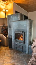 Speksteenkachel tulikivi TU 1000/7 met zitbank, Ophalen, Gebruikt, Houtkachel, Vrijstaand