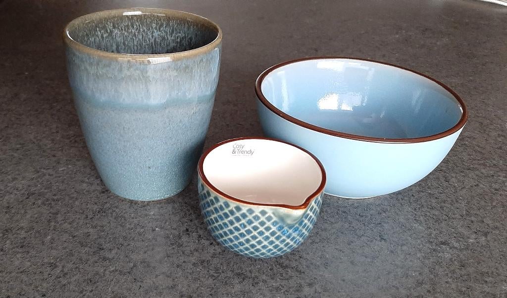 Te koop: Nieuw! Handig ontbijt setje, Maison & Meubles, Cuisine | Vaisselle, Neuf, Tasse(s) et/ou soucoupe(s), Autres styles, Céramique