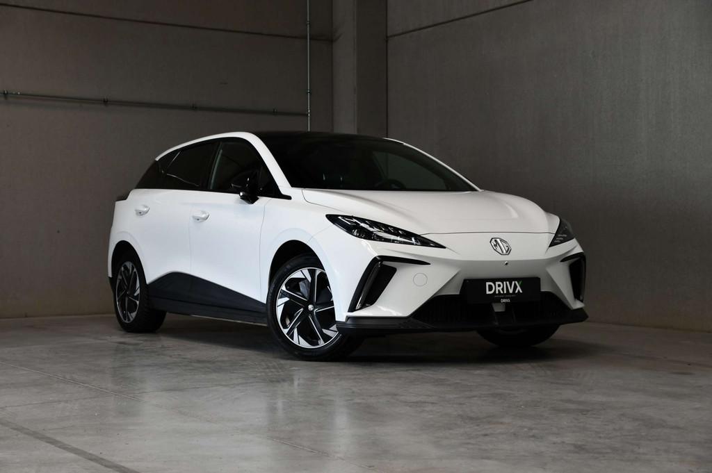 MG MG4 WAARBORG TOT 10/2030 l 64 kWh l Comfort l DAB l Carpl, Auto's, MG, Gebruikt, Zwart, https://public.car-pass.be/vhr/2d97d4a5-8529-4d29-ac68-52fb2cdf6734
