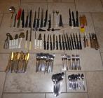 Grand lot de couverts et set de couteaux/ Idéal pour de/KOT, Enlèvement ou Envoi, Comme neuf