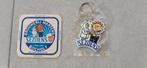 porte-clés bière Sezoens + tapis à bière Martens Bocholt, Collections, Enlèvement ou Envoi, Neuf, Vêtements, Autres marques