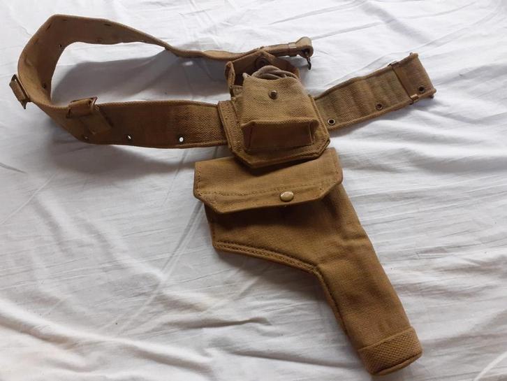 1941 1942 UK, Engels Leger WW2- holster, riem, munitietas, Collections, Objets militaires | Seconde Guerre mondiale, Enlèvement ou Envoi