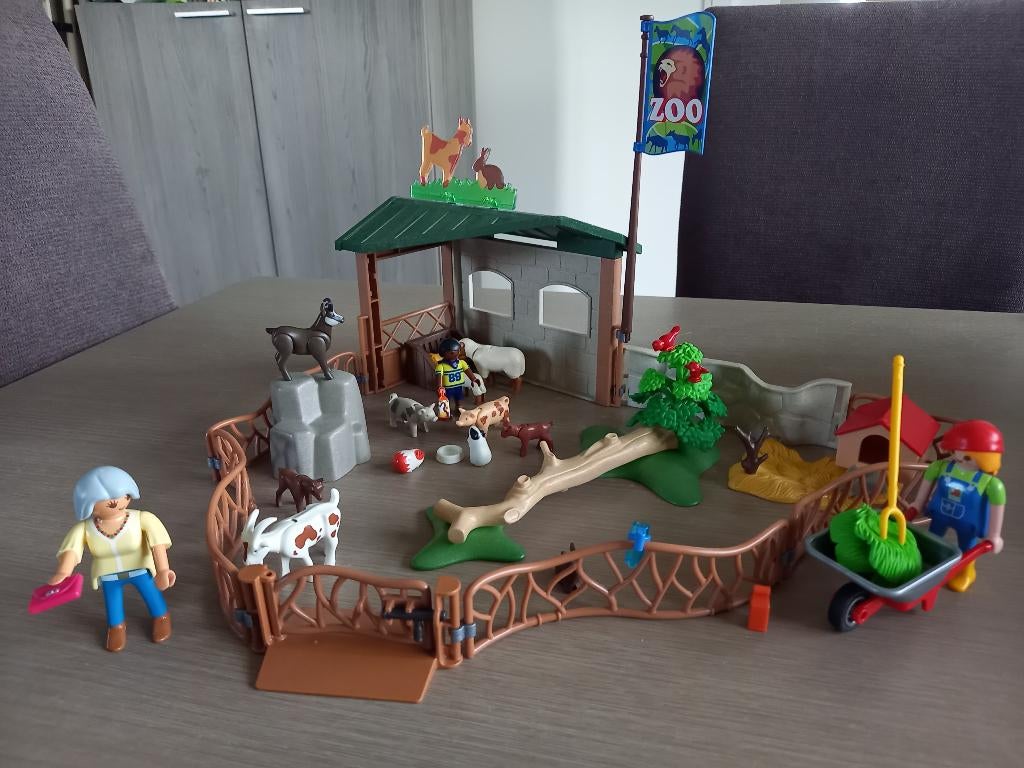 Playmobil kinderboerderij set nr 6635, Kinderen en Baby's, Speelgoed | Playmobil, Ophalen of Verzenden, Gebruikt, Complete set