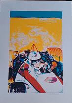 VAN BOHEMEN Kees "Racepiloot" zeefdruk 1972, Ophalen of Verzenden