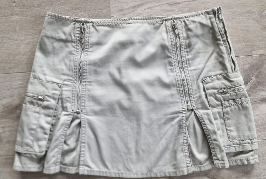 Korte rok van Esprit, Kleding | Dames, Rokken, Maat 38/40 (M), Beige, Ophalen of Verzenden, Gedragen
