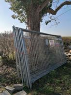 Werfhek - bouwhek - werfafsluiting met voet en palen, Doe-het-zelf en Bouw, Ophalen