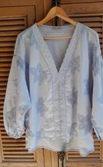 Prachtig geborduurde blouse X.L.Made in Italy., Kleding | Dames, Grote Maten, Made in Italy, Ophalen of Verzenden, Zo goed als nieuw