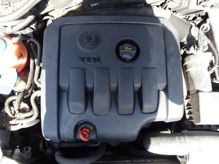 Moteur d'un Skoda Octavia, Autos : Pièces & Accessoires, Moteurs & Accessoires, Skoda, Utilisé, 3 mois de garantie, Enlèvement ou Envoi