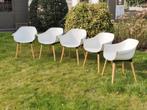 5 designstoelen, Maison & Meubles, Chaises, Design, Comme neuf, Synthétique, Enlèvement