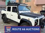 Land Rover Defender 110 Crew Cab Pickup | 2005 | Route 66 Au, Auto's, Gebruikt, Zwart, Handgeschakeld, Overige carrosserie