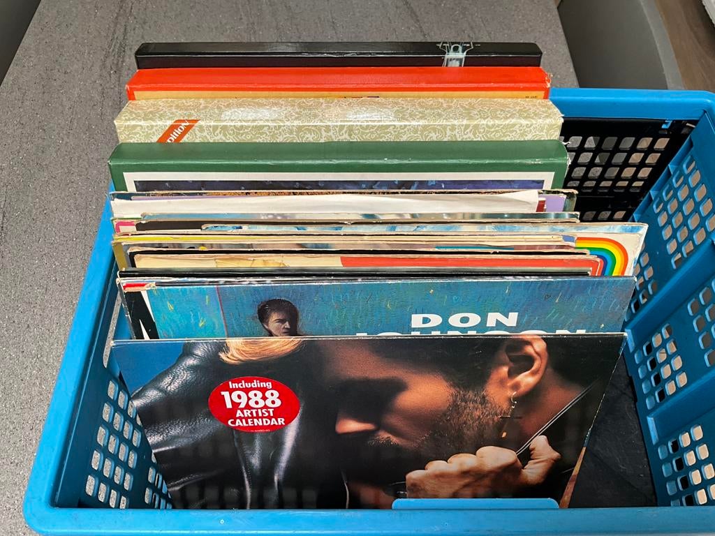 Vinyl platen verschillende genres, Ophalen, Gebruikt