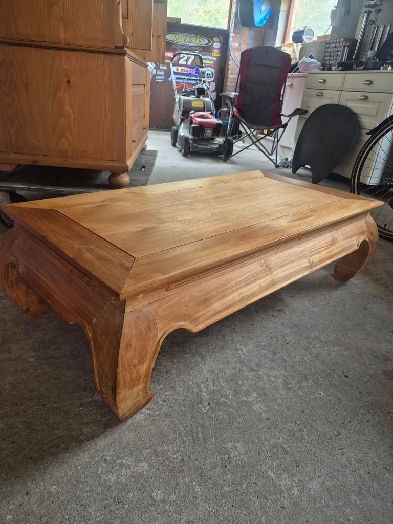 Table basse Opium en teck, Maison & Meubles, Enlèvement