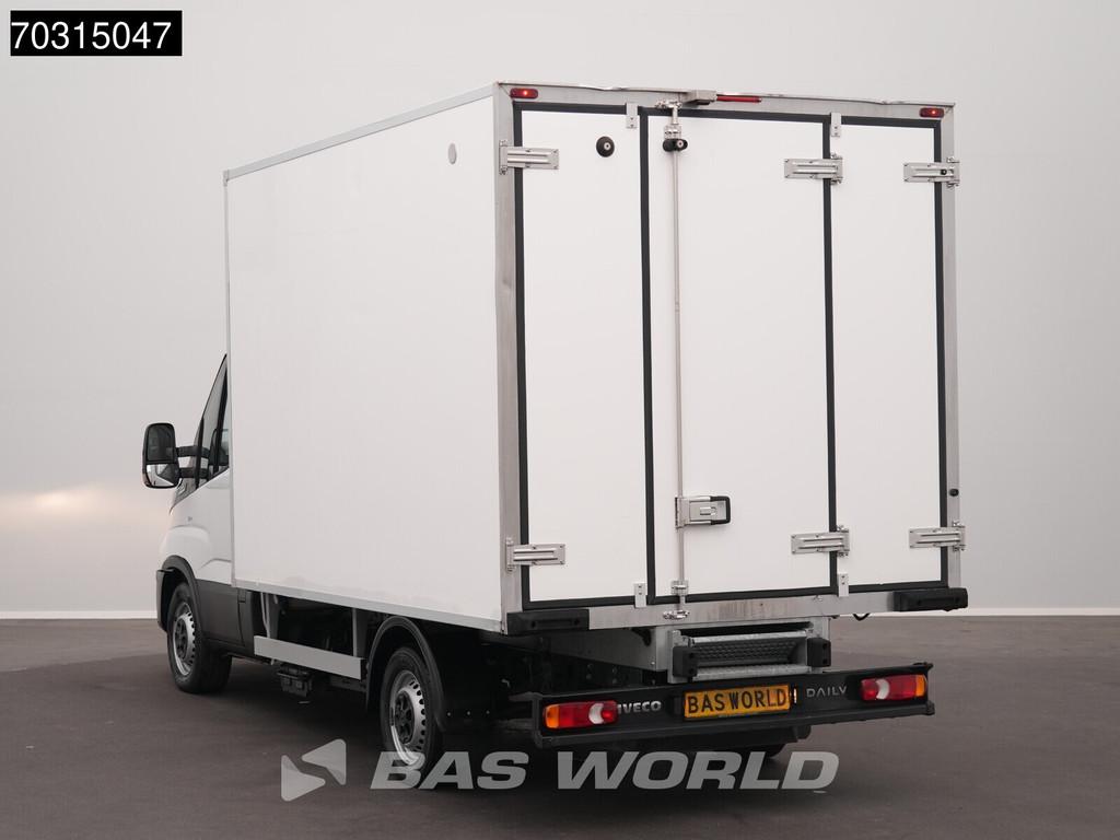 Iveco Daily 35S14 3.0L CNG Zijdeur Koelwagen Thermo King V-3, Auto's, Gebruikt, Euro 6, 4 cilinders, 3155 kg
