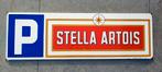 Plaque émaillée Stella Artois 1969, Comme neuf, Panneau publicitaire