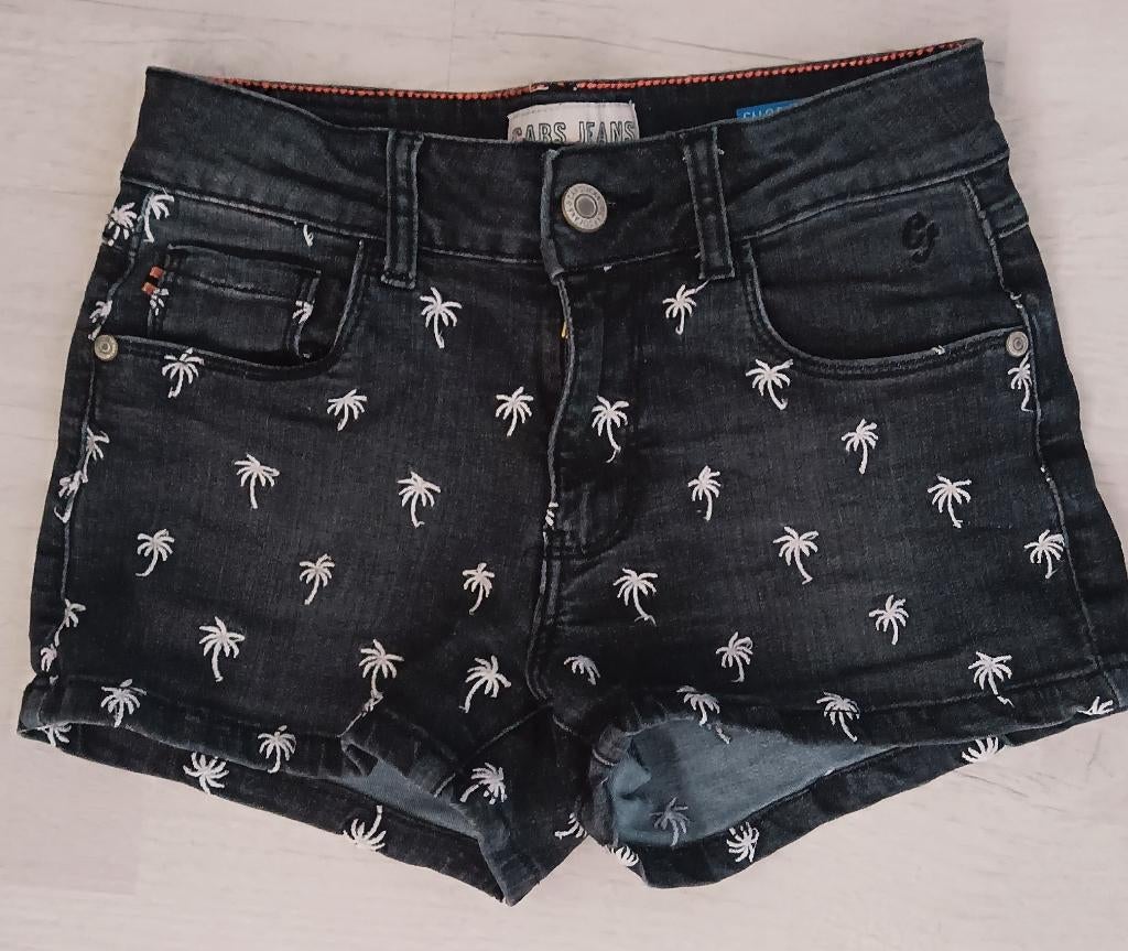 Cars Jeans short, Kinderen en Baby's, Kinderkleding | Maat 152, Broek, Gebruikt, Meisje, Ophalen of Verzenden