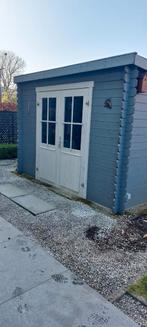 Mooi geverfde houten tuinhuis, Ophalen, Blokhut