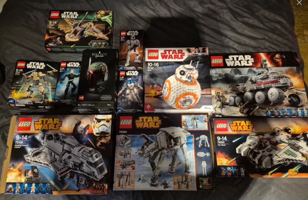 Lego sets star wars, Ophalen, Zo goed als nieuw, Actiefiguurtje
