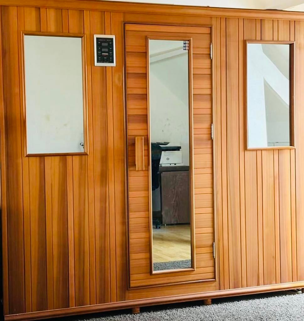 Health Mate infraroodsauna 4-5 pers Moet Weg Verhuis, Enlèvement ou Envoi, Comme neuf, Infrarouge