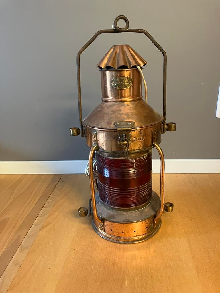 Lantaarn koper, Ophalen, Gebruikt