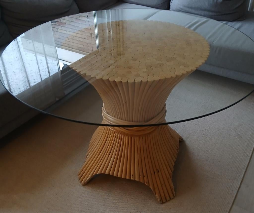 Eettafel McGuire wheat sheaf korenschoof, Maison & Meubles, Tables | Tables à manger, Enlèvement