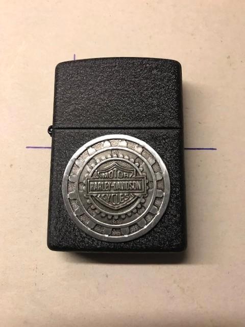 Fermeture éclair Harley Davidson, Collections, Articles de fumeurs, Briquets & Boîtes d'allumettes, Neuf, Briquet, Enlèvement ou Envoi
