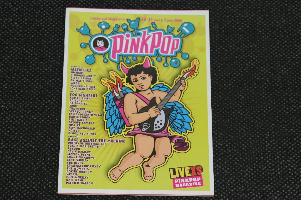 pukkelpop 2008 boekje, Tickets & Billets