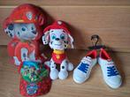 Paw Patrol : hond , pet , kussen en schoenen maat 28, Ophalen of Verzenden, Hond