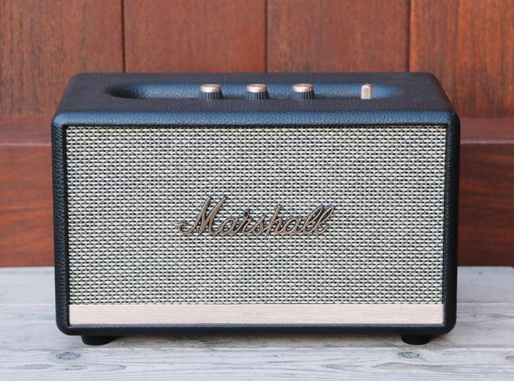 Marshall Acton 2 Bluetooth Speaker, TV, Hi-fi & Vidéo, Enceintes, Comme neuf, Haut-parleurs Frontaux, Arrière ou Stéréo, Enlèvement