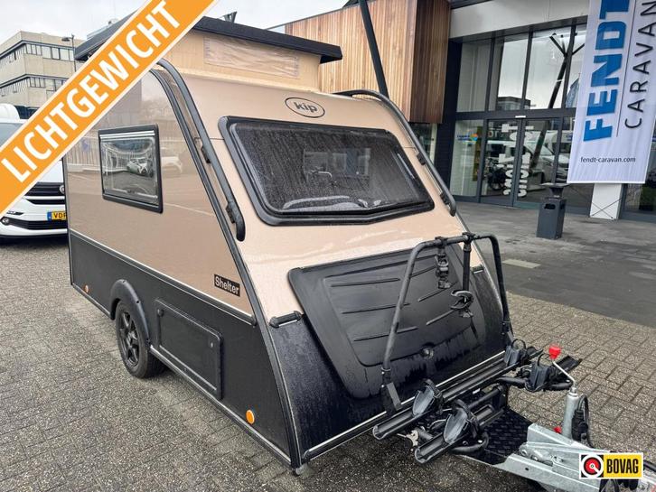 Kip Shelter PLUS, Caravanes & Camping, Caravanes, jusqu'à 2, 500 - 750 kg, Siège de train, Kip, jusqu'à 4 m, Porte-vélos, Réchaud à gaz