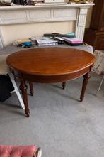 Table ronde en bois massif – Élégante & robuste, Electroménager, Enlèvement