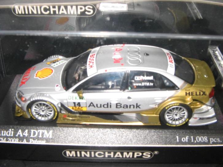 audi dtm wagens op 1/43, Hobby en Vrije tijd, Modelauto's | 1:43, Nieuw, Auto, MiniChamps, Ophalen of Verzenden