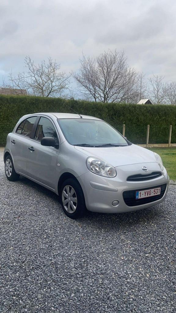Nissan Micra 1.2L benzine 2012, Auto's, Nissan, Particulier, Micra, ABS, Airbags, Airconditioning, Bluetooth, Elektrische ramen