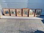 Oude foto's met kader.Meer dan 50 jaar oud. totaal 19 stuks, Enlèvement