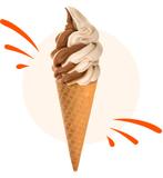 Nissei Softijsmachine met Milkshake, Ophalen, Zo goed als nieuw, Koelelement