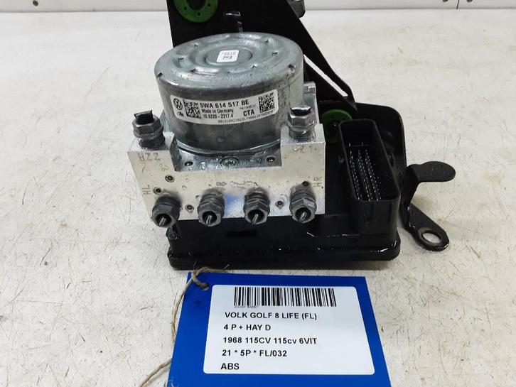 BLOC ABS (FREINS ANTI-BLOCAGE) Volkswagen Golf VIII (CD1), Autos : Pièces & Accessoires, Autres pièces automobiles, Volkswagen