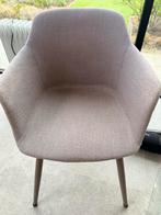 2x grijze kuipstoelen, Ophalen, Zo goed als nieuw