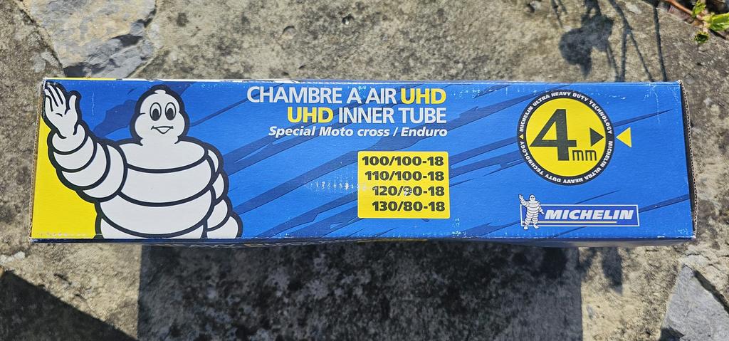 Chambres a air moto, Enlèvement