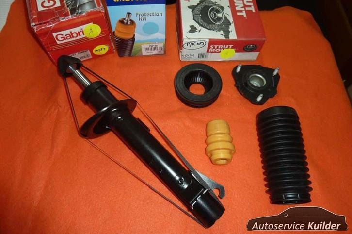 Schokdemper incl, stofhoes en verpootschotel rechts voorzijd, Auto-onderdelen, Ophanging en Onderstel, Ford, Mazda, Nieuw, Ophalen of Verzenden