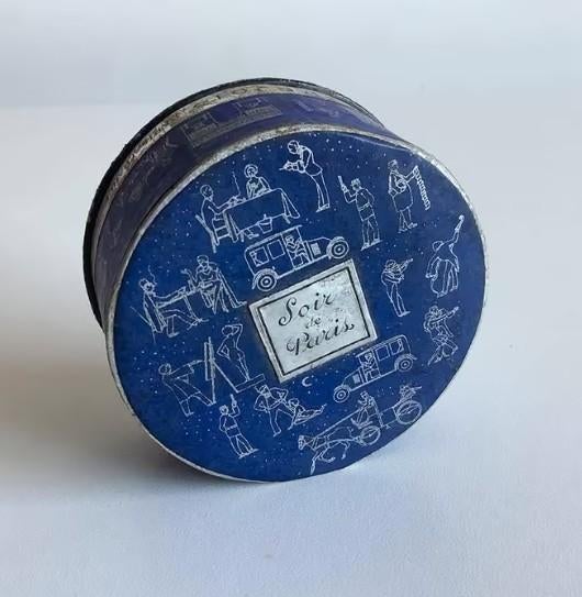 prachtige oude poederdoos van Bourjois, Ophalen of Verzenden, Zo goed als nieuw