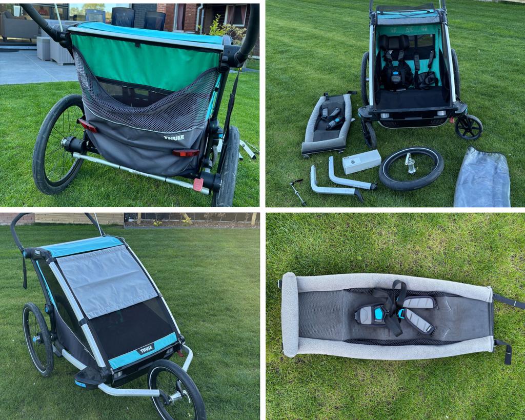 Thule Chariot Lite 2 met alle toebehoren, Ophalen, Gebruikt
