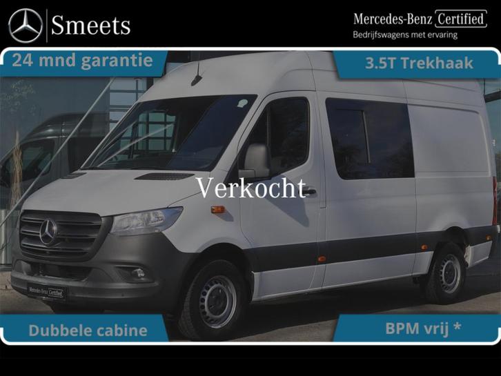 Mercedes-Benz Sprinter 317 CDI L2H2 DUBBELE CABINE, Auto's, Bestelwagens en Lichte vracht, Bedrijf, Te koop, Used 1. Bestelwagens met ervaring.