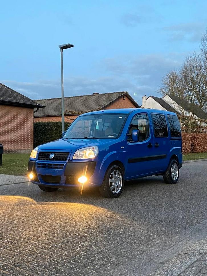 Fiat Doblo, 1.4 Essence, Homologué, Autos, Fiat, Particulier, Doblo, Caméra 360°, ABS, Caméra de recul, Phares directionnels, Régulateur de distance