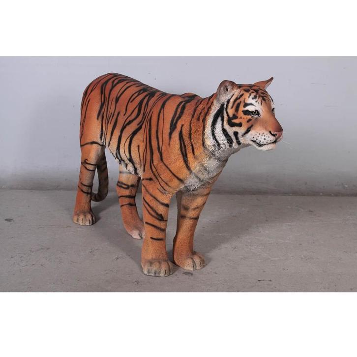 Sumatran Tiger – Sumatraanse Tijger beeld Lengte 160 cm, Verzamelen, Dierenverzamelingen, Nieuw, Ophalen