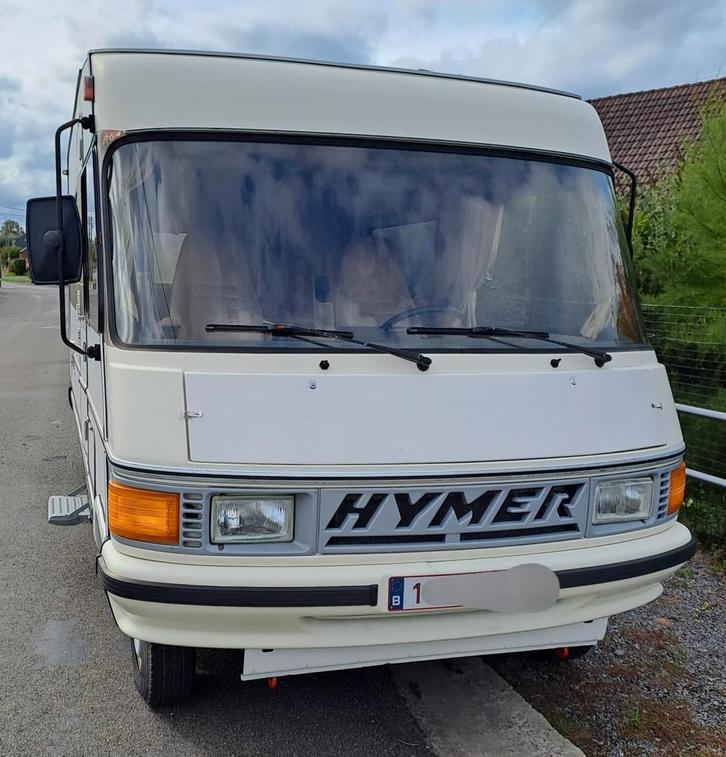 Camping-car Hymer Oldtimer., Caravanes & Camping, Camping-cars, Particulier, jusqu'à 5, Intégral, Hymer, Autres marques, 5 à 6 mètres