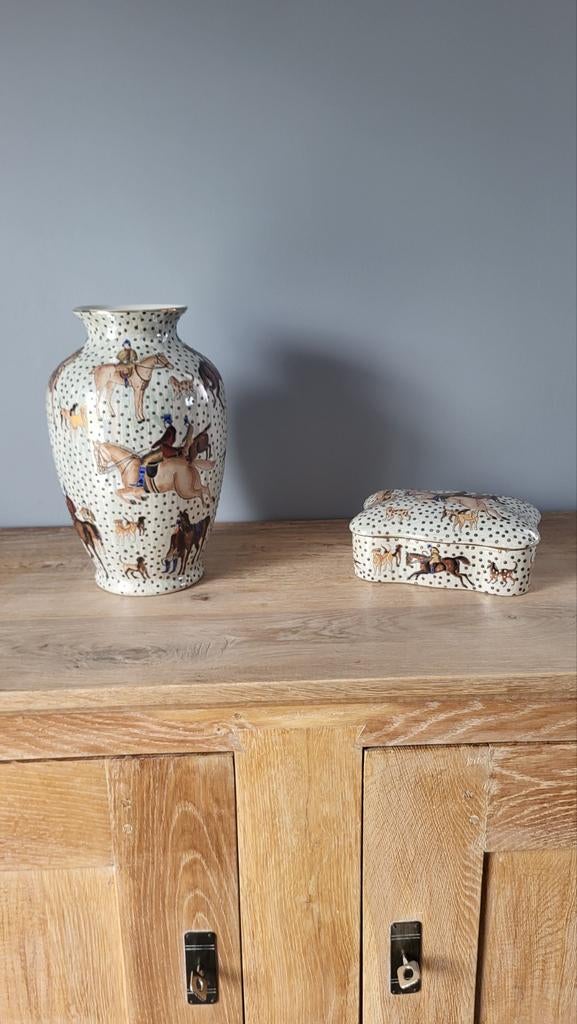 Handbeschilderd porselein, Antiek en Kunst, Ophalen